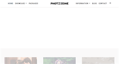 Desktop Screenshot of photozone.in